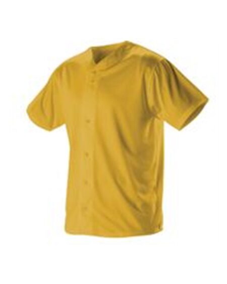 Alleson Athletic 52MBFJY Youth Full Button Lightweight Baseball Jersey