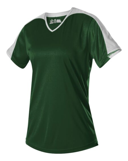 Alleson Athletic 558VG Girls’ V-Neck Fastpitch Jersey