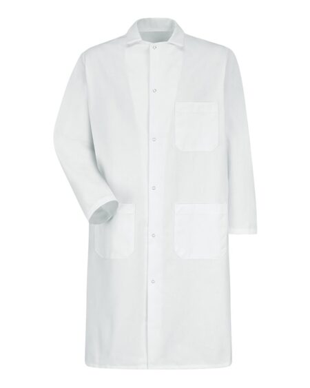 Red Kap 4016 Unisex Gripper – Front Butcher Frock – Exterior Chest Pocket
