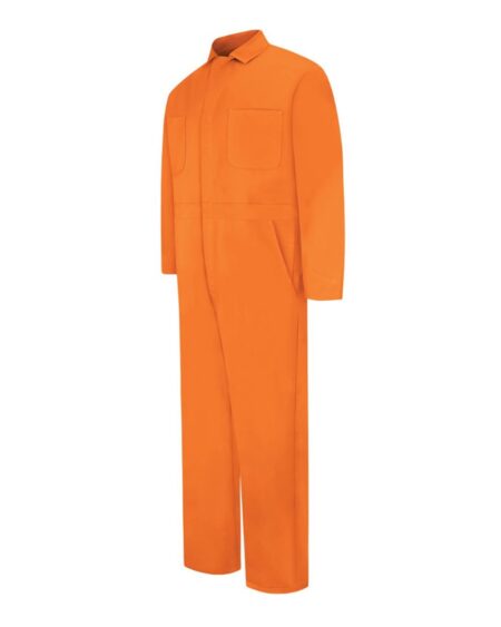 Red Kap CC14T Men’s Tall Snap-Front Cotton Coverall