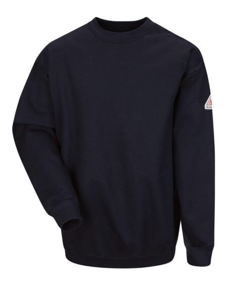 Bulwark SEC2T Men’s Tall Flame Resistant Crewneck Sweatshirt