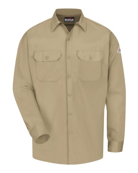 Bulwark SLW2T Men’s Tall Work Shirt – EXCEL FR® ComforTouch