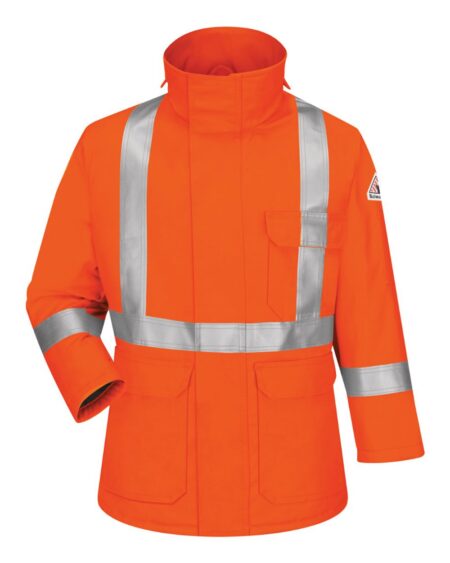 Bulwark JLPC Men’s Deluxe Parka With Reflective Trim – EXCEL FR® ComforTouch