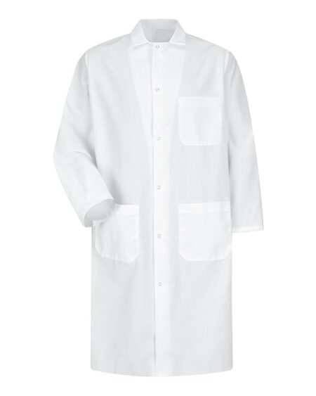 Red Kap KS64 Unisex Butcher Coat with Interior Chest Pocket