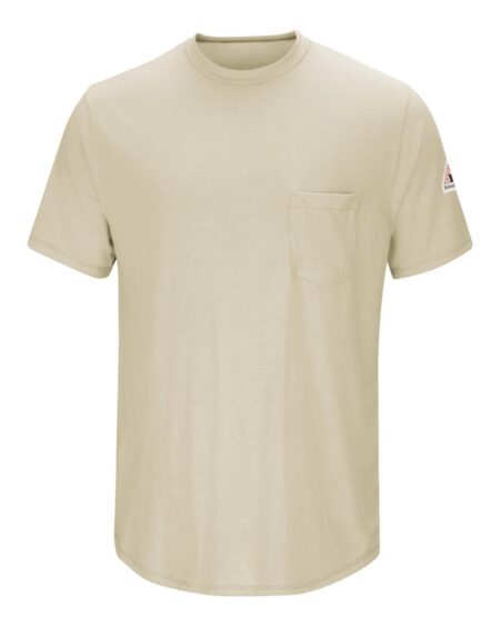 Bulwark SMT6T Men’s Tall FR Lightweight Pocket T-Shirt