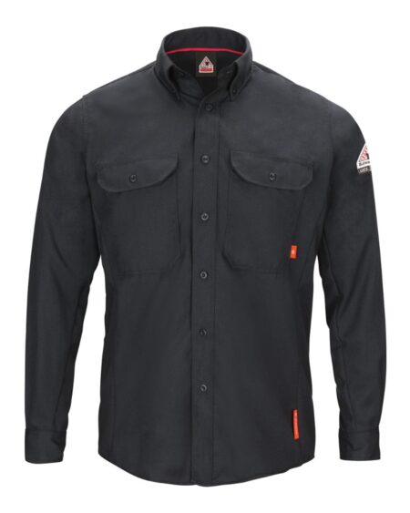Bulwark QS50 Men’s iQ Series® Long Sleeve Comfort Woven Lightweight Shirt