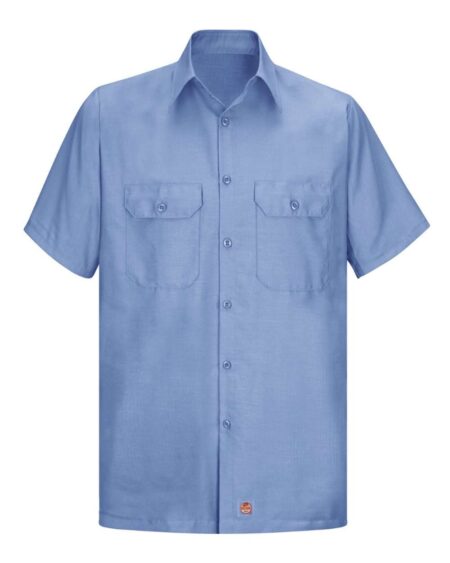 Red Kap SY60T Men’s Tall Ripstop Short Sleeve Work Shirt