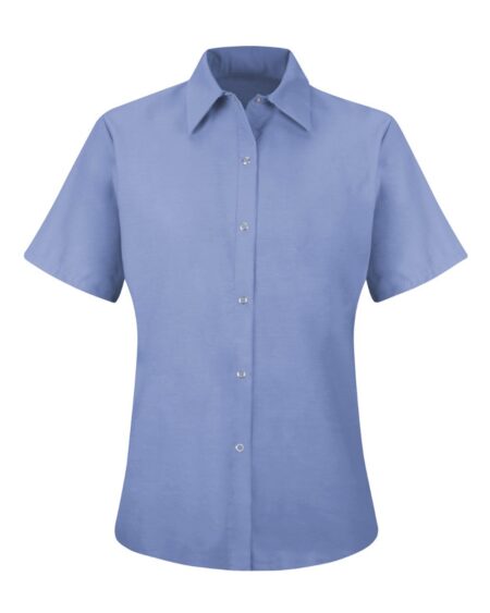 Red Kap SP25 Women’s Short Sleeve Specialized Pocketless Work Shirt