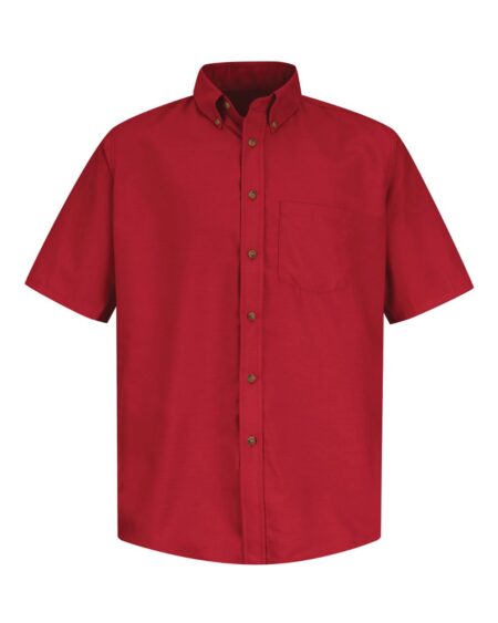 Red Kap SP80T Men’s Tall Poplin Short Sleeve Dress Shirt