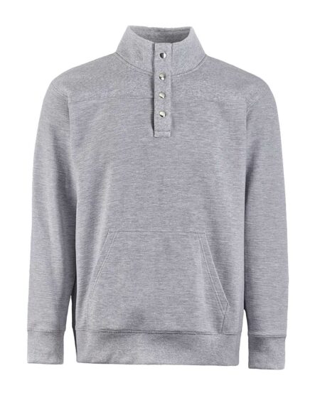 J. America 8708 Men’s Ripple Fleece Snap Sweatshirt