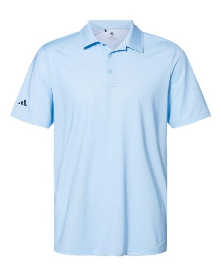 Adidas A498 Men’s Ultimate365 Diamond Dot Print Polo