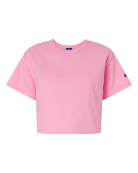 Champion T453W Women’s Heritage Jersey Crop T-Shirt