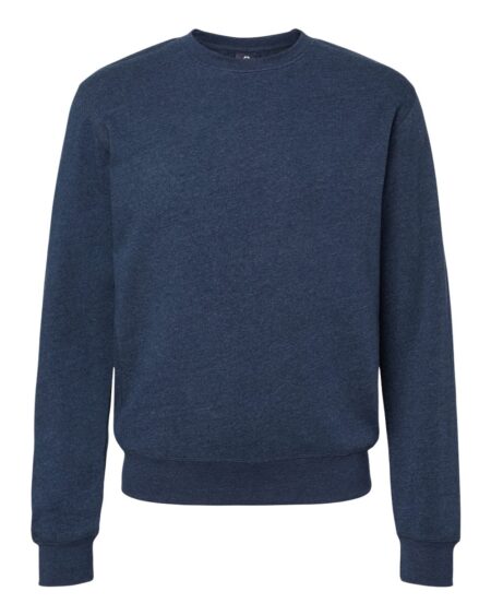 J. America 8870 Unisex Triblend Fleece Crewneck Sweatshirt