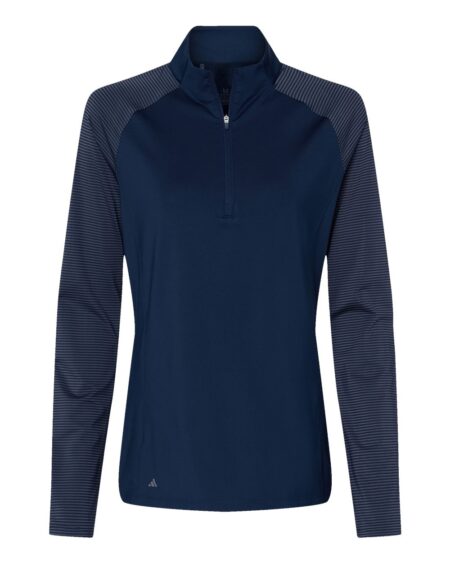 Adidas A521 Women’s Ultimate365 Lightweight Raglan Quarter-Zip Pullover