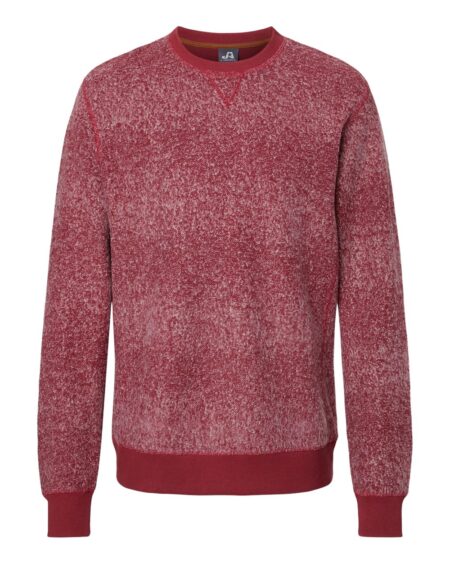J. America 8712 Unisex Aspen Fleece Crewneck Sweatshirt