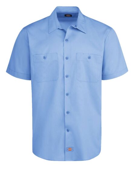 Dickies LS51T Men’s Tall Industrial Worktech Ventilated Short Sleeve Work Shirt