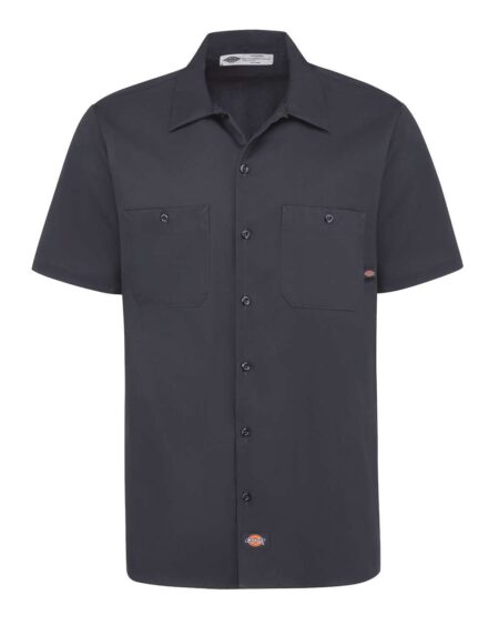 Dickies S307 Men’s Industrial Short Sleeve Cotton Work Shirt