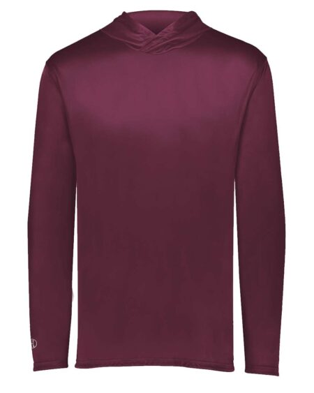 Holloway 222830 Men’s Momentum Hooded Long Sleeve T-Shirt