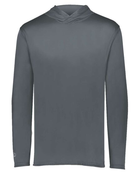 Holloway 222831 Youth Momentum Hooded Long Sleeve T-Shirt