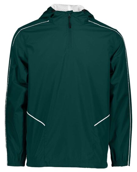 Holloway 229016 Men’s Wizard Quarter-Zip Hooded Pullover