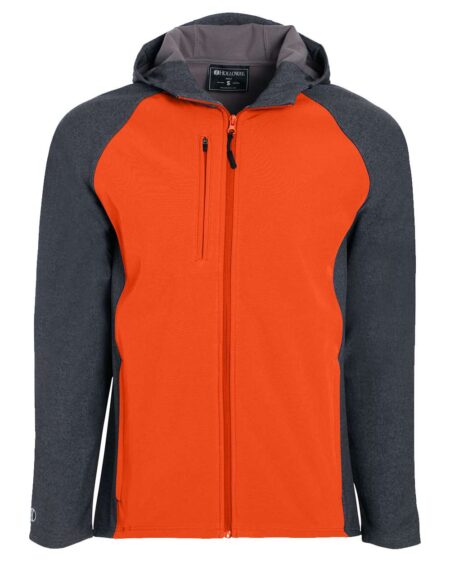 Holloway 229157 Men’s Raider Hooded Soft Shell Jacket