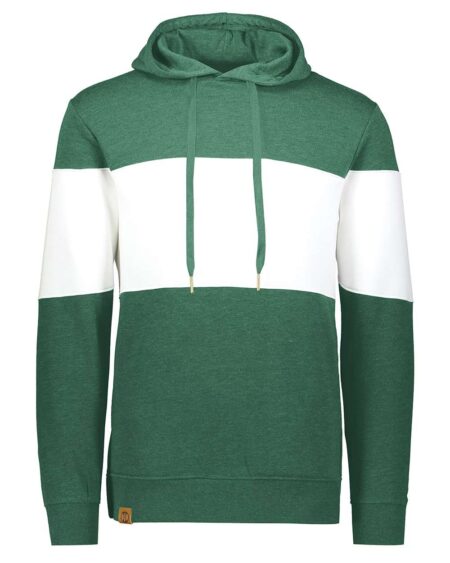 Holloway 229563 Men’s All-American Fleece Colorblocked Hooded Sweatshirt