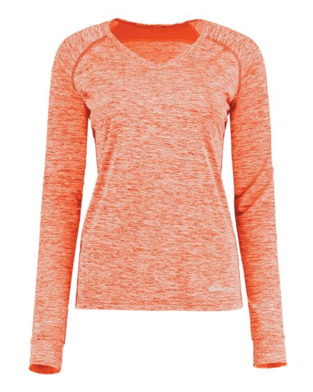 Holloway 222770 Women’s Electrify CoolCore® Long Sleeve V-Neck T-Shirt